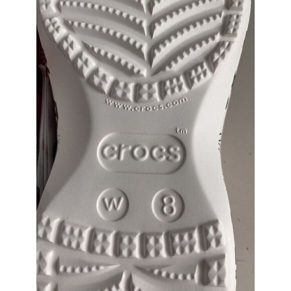 Crocs Disney Mickey Minnie Mouse Platform Clog 208885-8C1 Women's Sz 8 Jibbitz - Picture 10 of 10